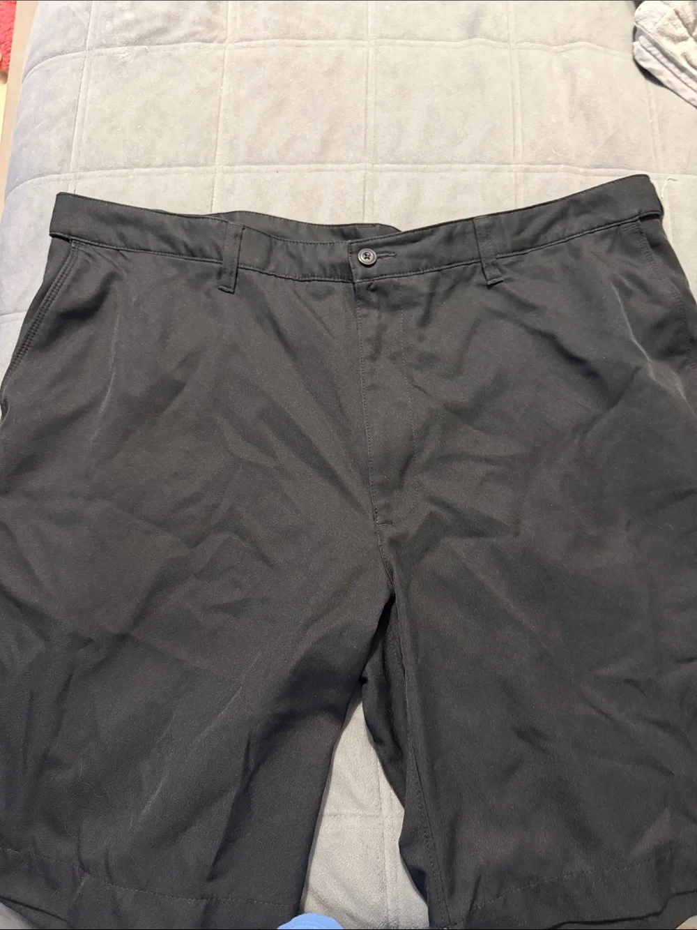 PGA Tour Black Men's Golf Hybrid Shorts